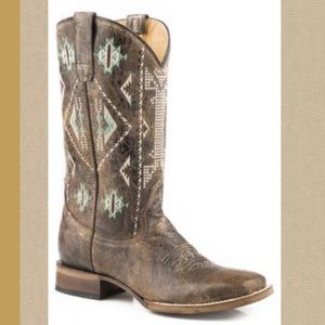 ROPER WOMEN'S OUT WEST COWBOY BOOTS